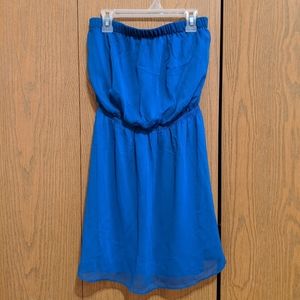 Express strapless dress